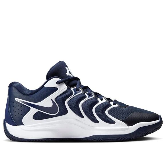Size 10 Nike KD 17 TB College Navy White Mens Basketball Shoes FV1307-400